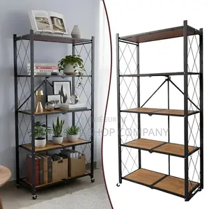 Etagere De Rangement en Fer Et Bois Prix:17500f