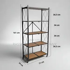 Etagere De Rangement en Fer Et Bois Prix:17500f