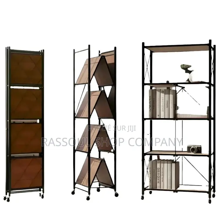 Etagere De Rangement en Fer Et Bois Prix:17500f