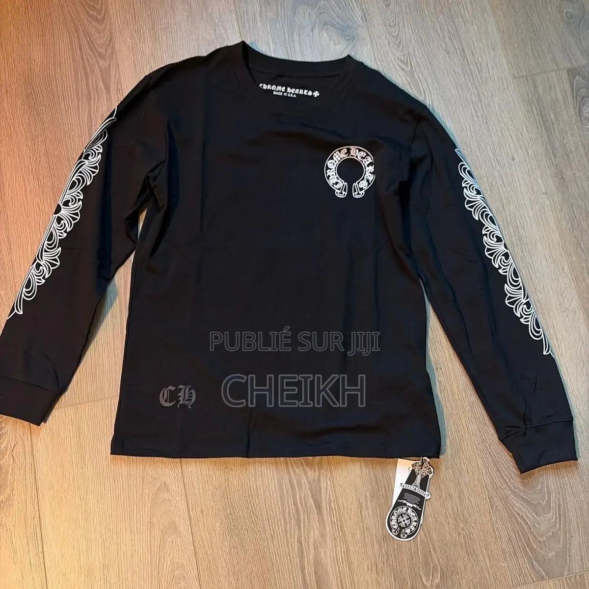 T-Shirt Manches Longues Chrome Hearts Raglan