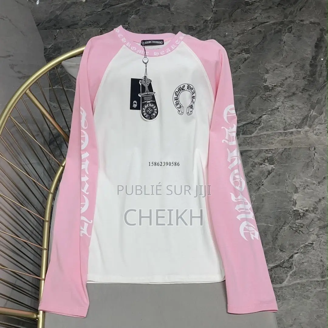 T-Shirt Manches Longues Chrome Hearts Raglan