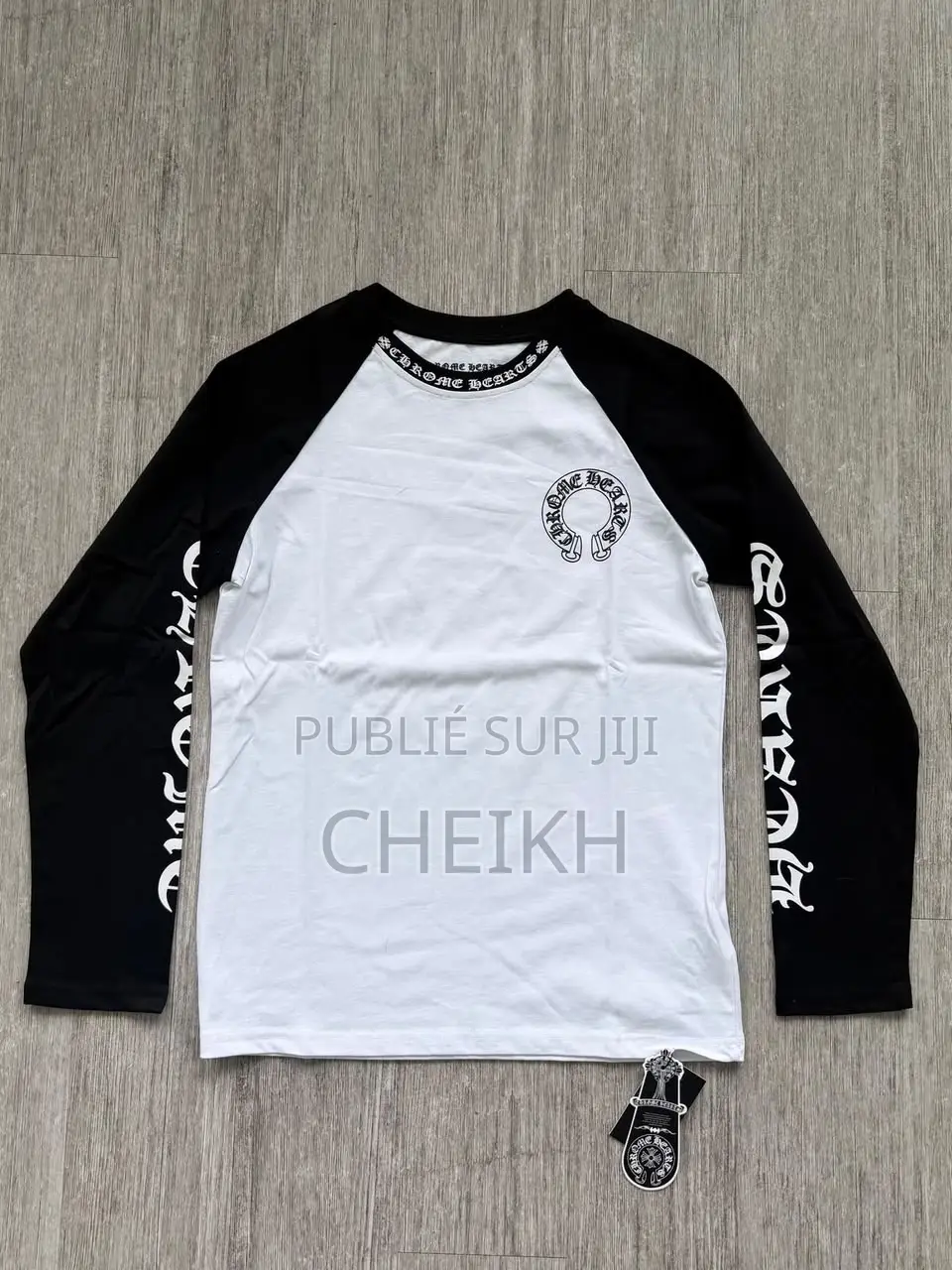 T-Shirt Manches Longues Chrome Hearts Raglan