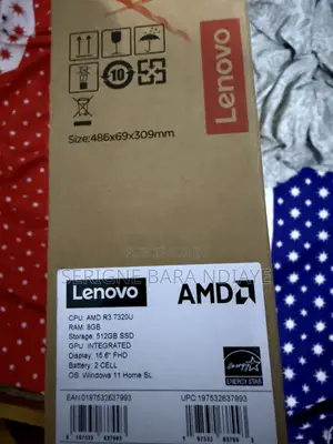 Nouveau Ordinateur portable Lenovo V15 G4 8GB AMD Ryzen 3 SSD 512GB