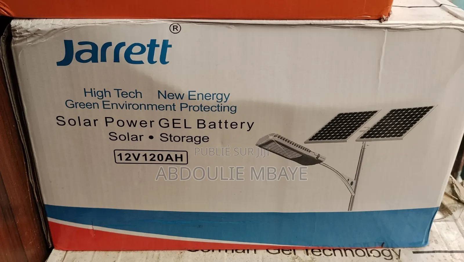 Batterie Solaire J'arrête 120