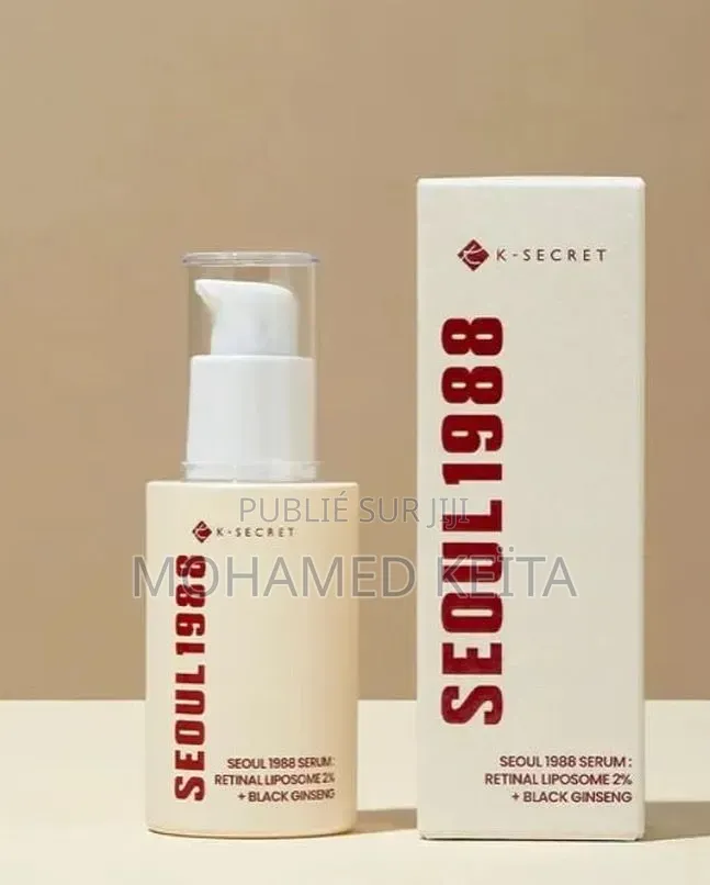 Sérum Coréen K-Secret Seoul 1988