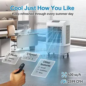 Sventilateur Rafraîchisseur d'Air Électrique Rechargeable