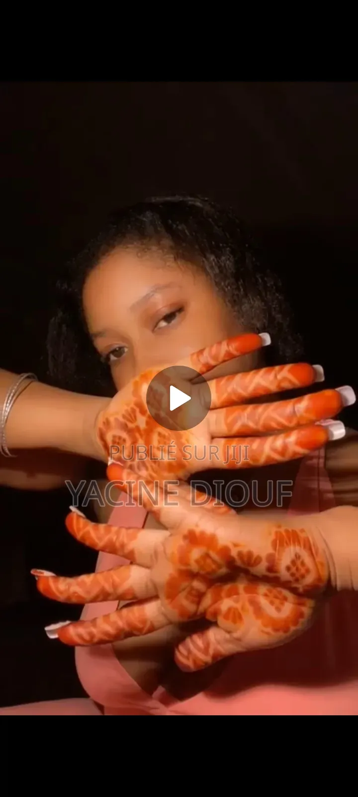 Henné Naturel Rouge Marron - À Domicile ( Frais Transport Inclus)