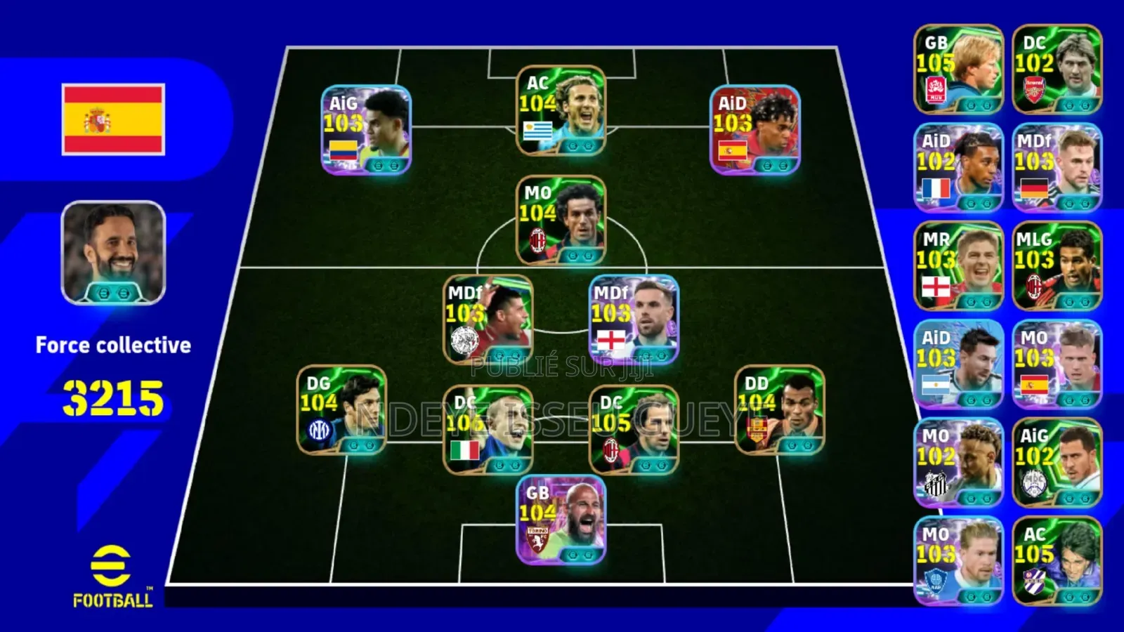 Compte Efootball