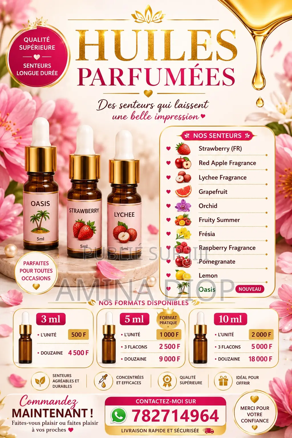 Huiles Parfum