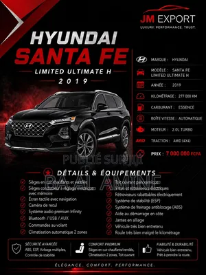 Hyundai Santa Fe 2019 Noir
