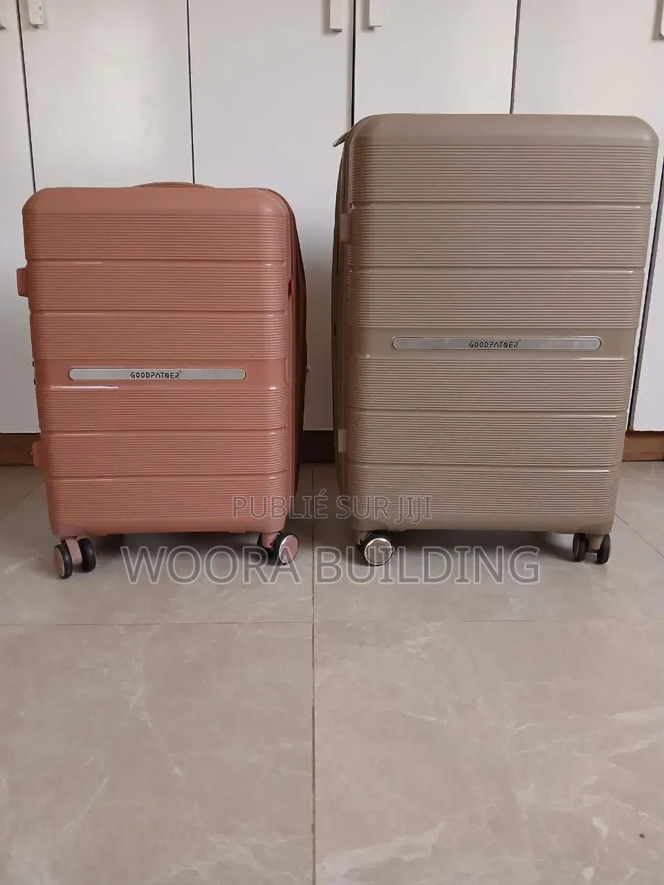02 Valises À Roulettes