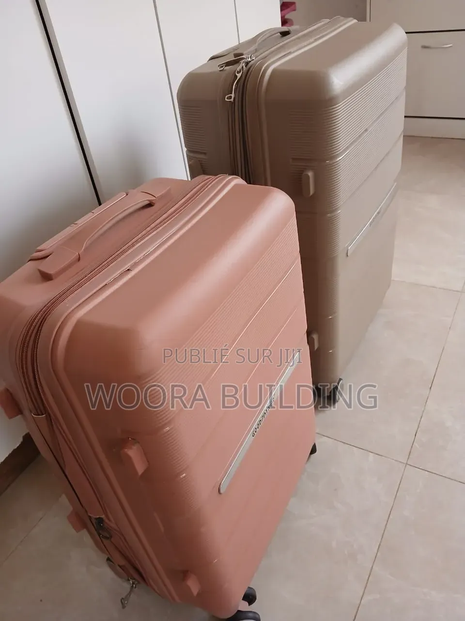 02 Valises À Roulettes