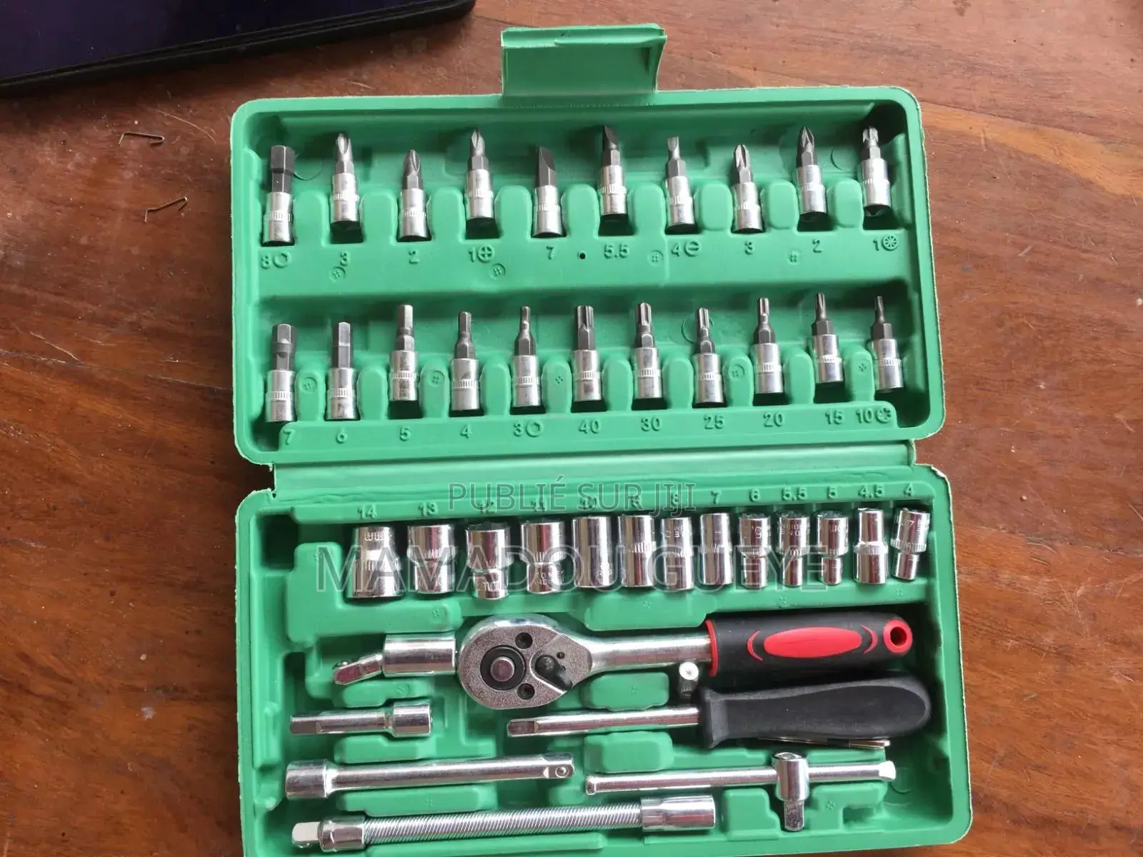 Tournevis Ljeu De Clés Pouce De 46 Pièces Pour Réparation Automobile