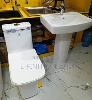Ensemble Lavabo Et Chaise Anglaise Complet