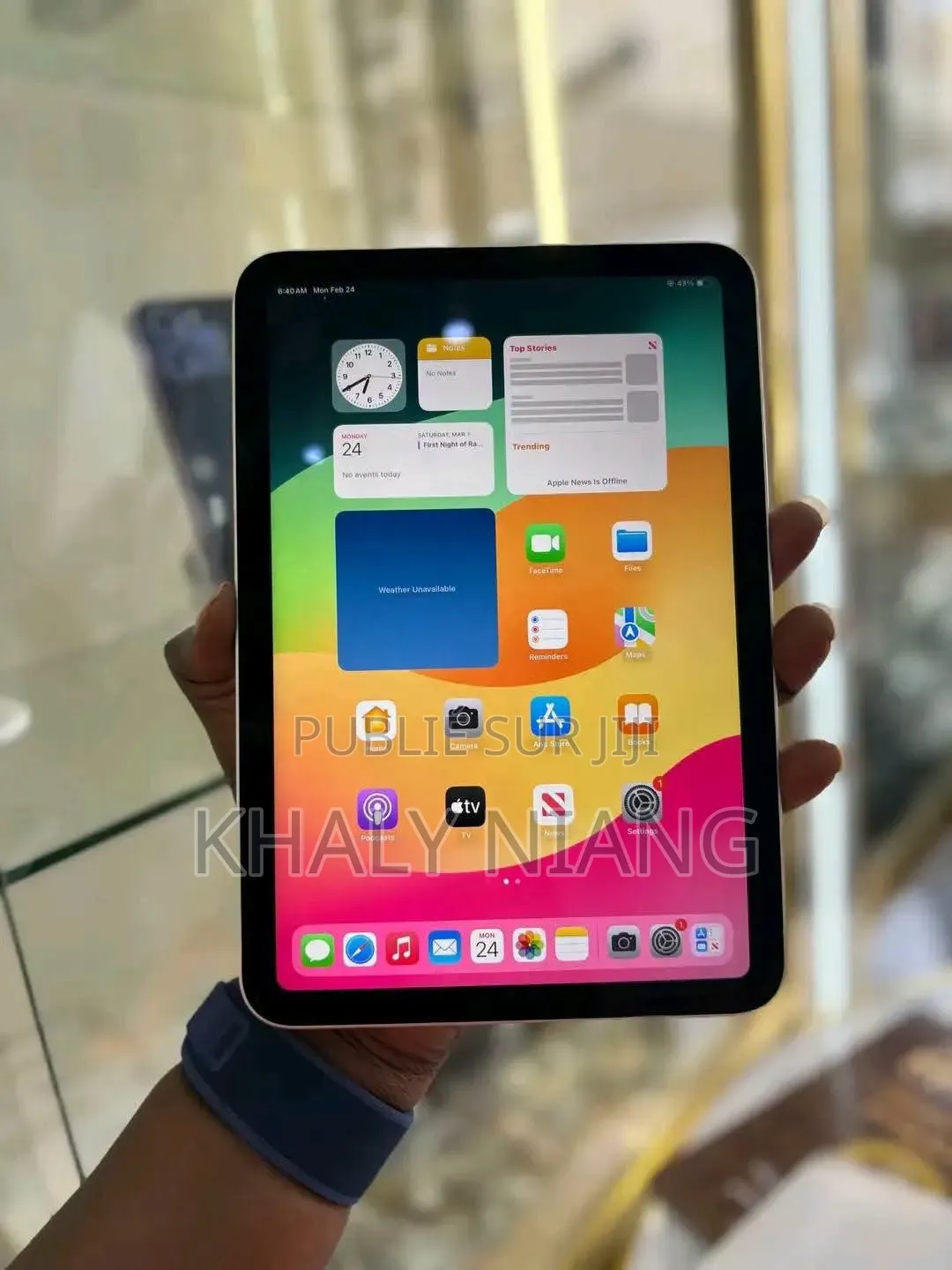 Nouveau Apple iPad Air 128 GB Blanc