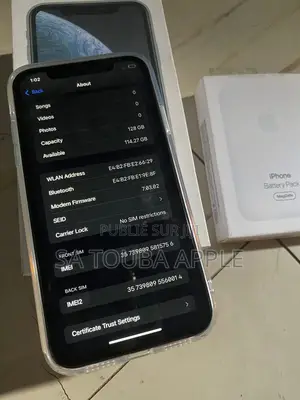 Nouveau Apple iPhone XR 256 GB Blanc