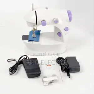 Mini Machine À Coudre Électrique Portable Avec Pédale