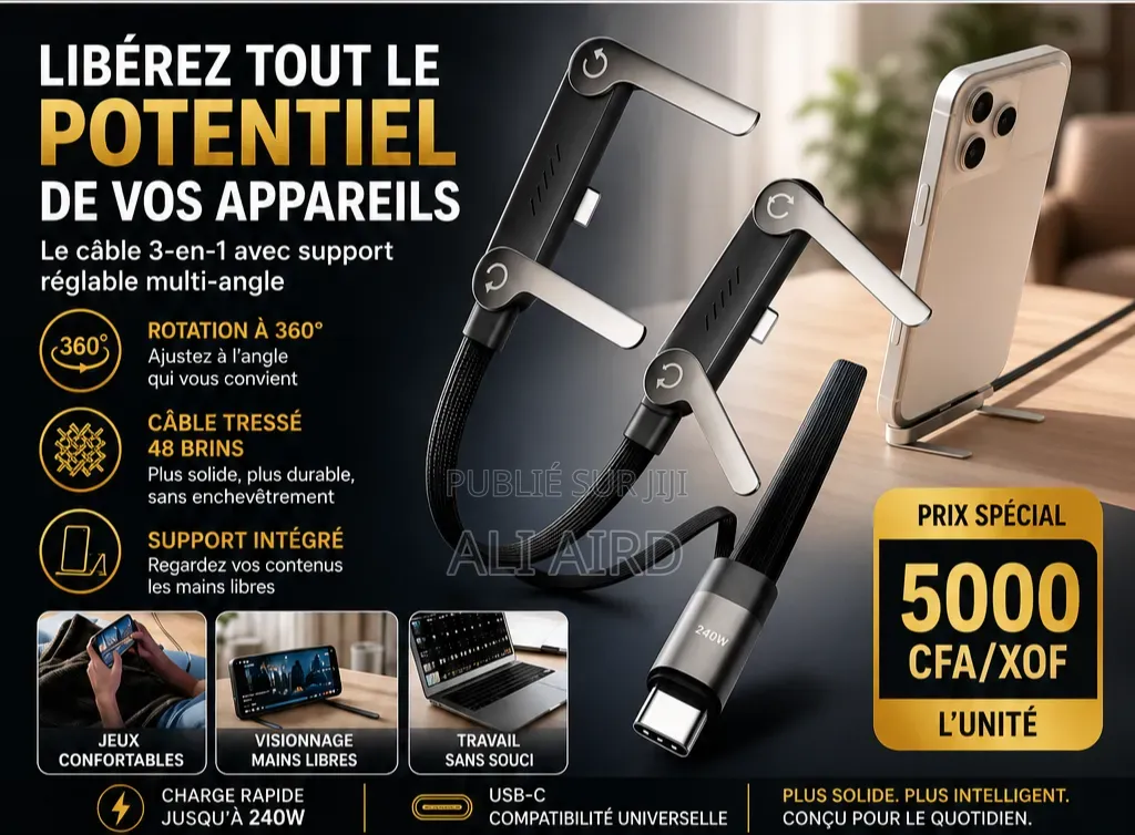 Câbles De Charge Personnalisés/Custom Charging Cables