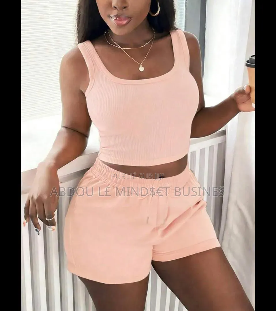 Ensemble Shorts Girls Été Très Shic Disponible