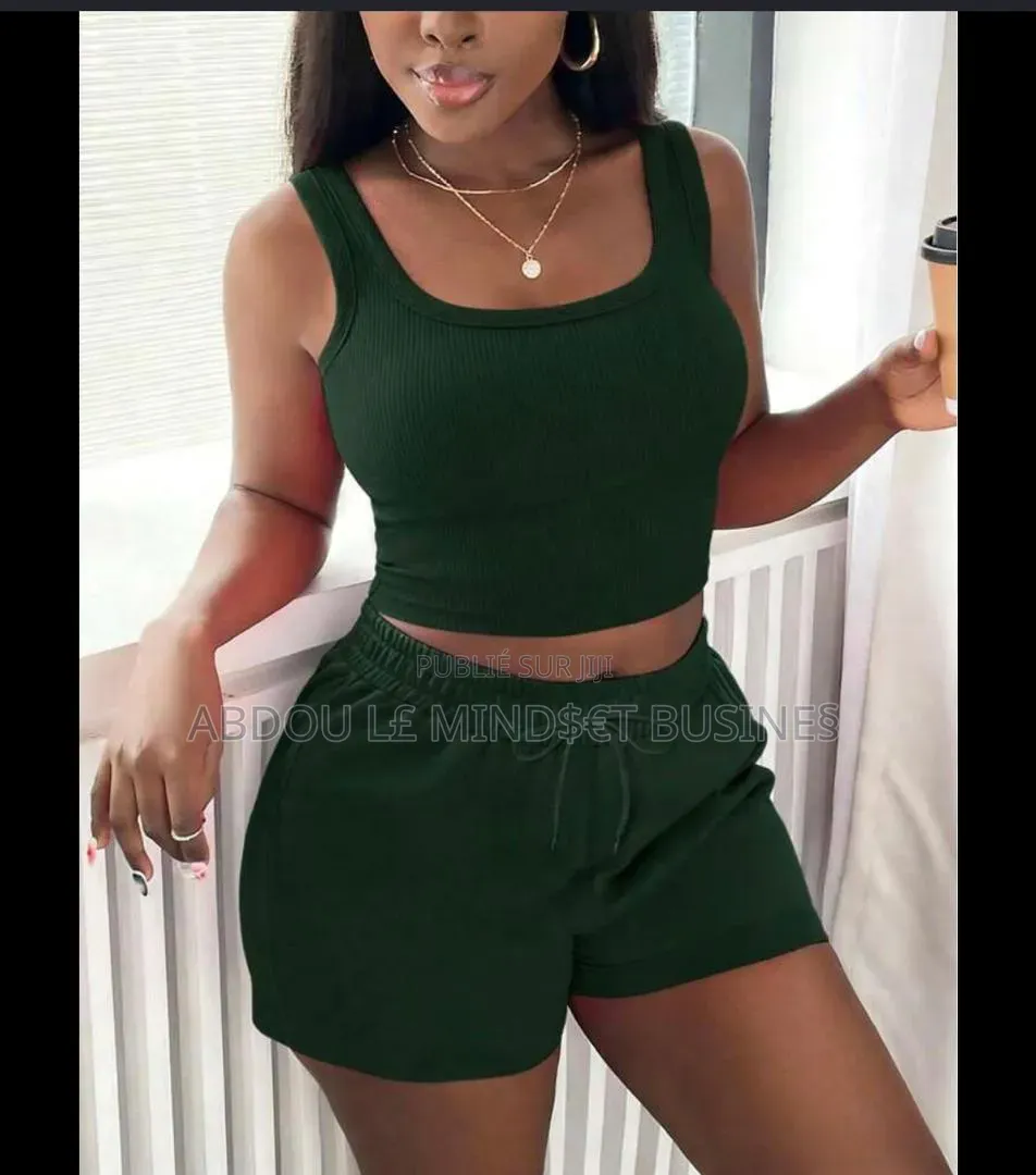 Ensemble Shorts Girls Été Très Shic Disponible