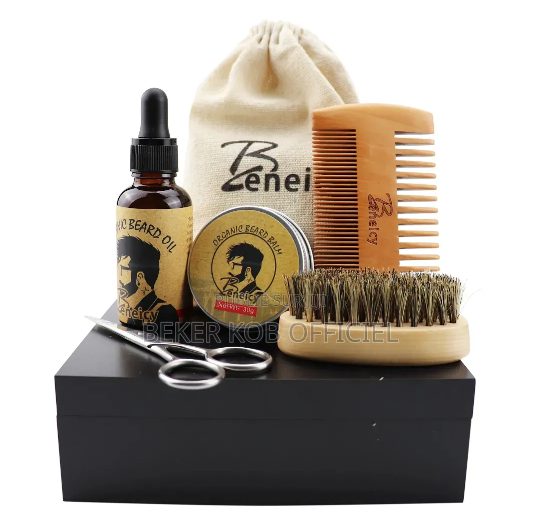 Kit Soins Barbe, 8 Pièces