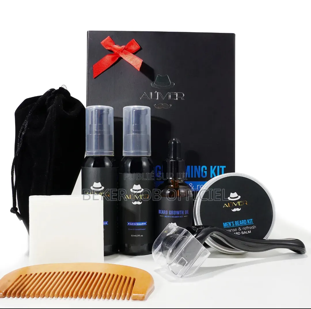 Kit Soins Barbe, 8 Pièces