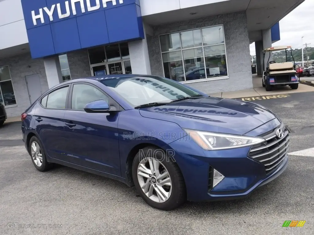 Hyundai Elantra 2017 Bleu