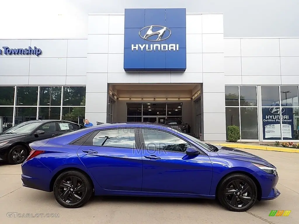 Hyundai Elantra 2017 Bleu