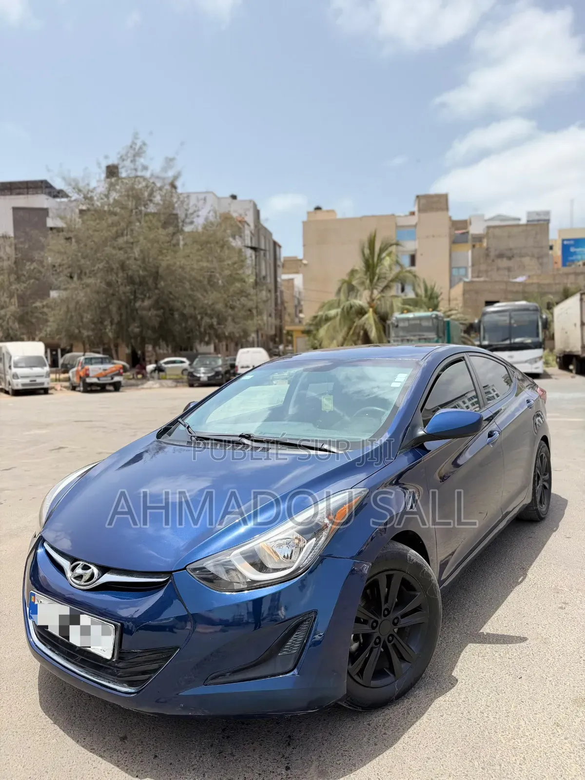 Hyundai Elantra 2016 Bleu