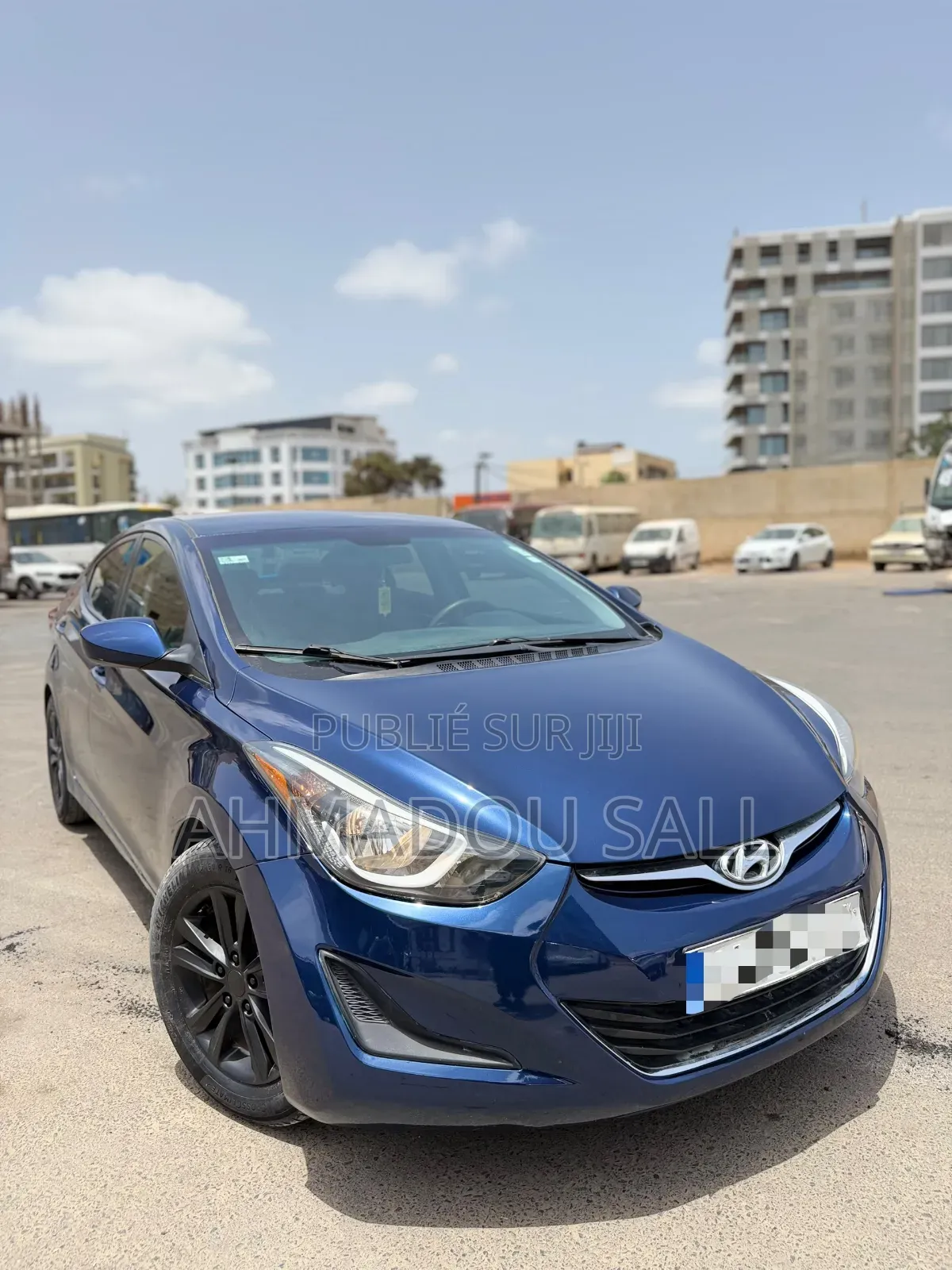Hyundai Elantra 2016 Bleu