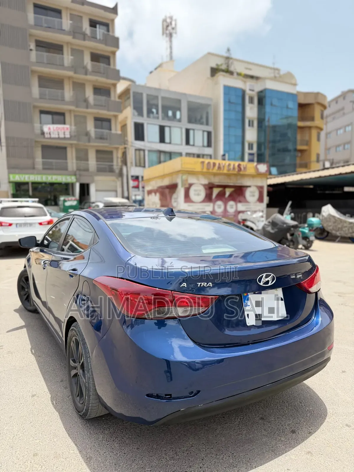 Hyundai Elantra 2016 Bleu