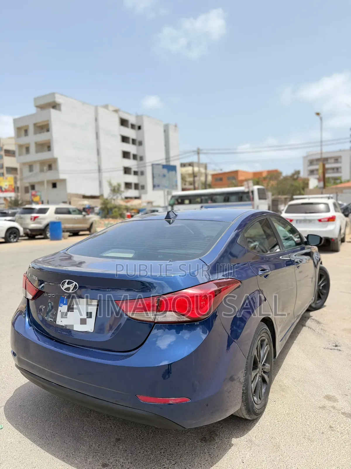 Hyundai Elantra 2016 Bleu