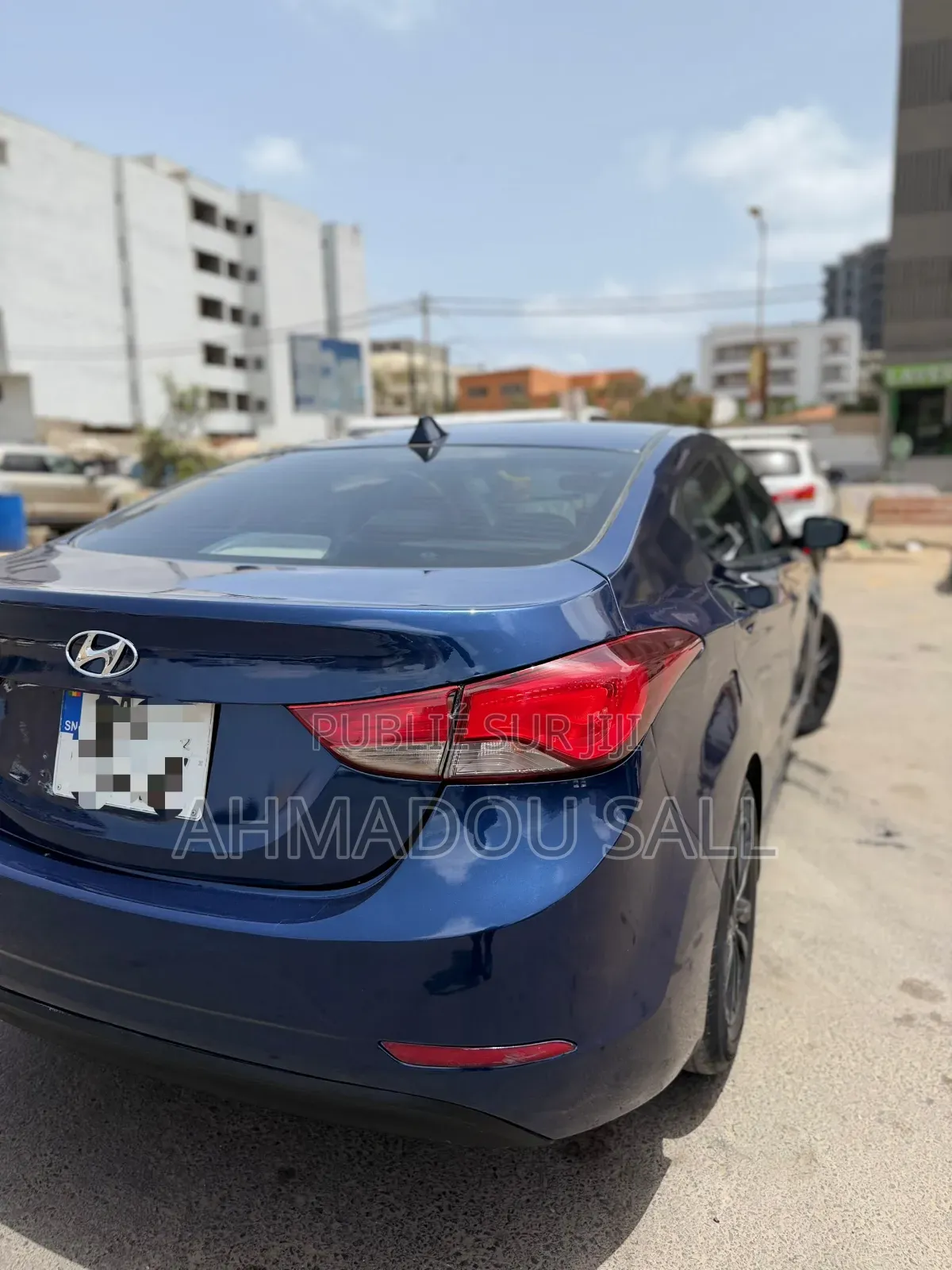 Hyundai Elantra 2016 Bleu