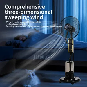 Ventilateur/Climatiseur À Eau,Brumisateur Sur Pied – Fraîcheur