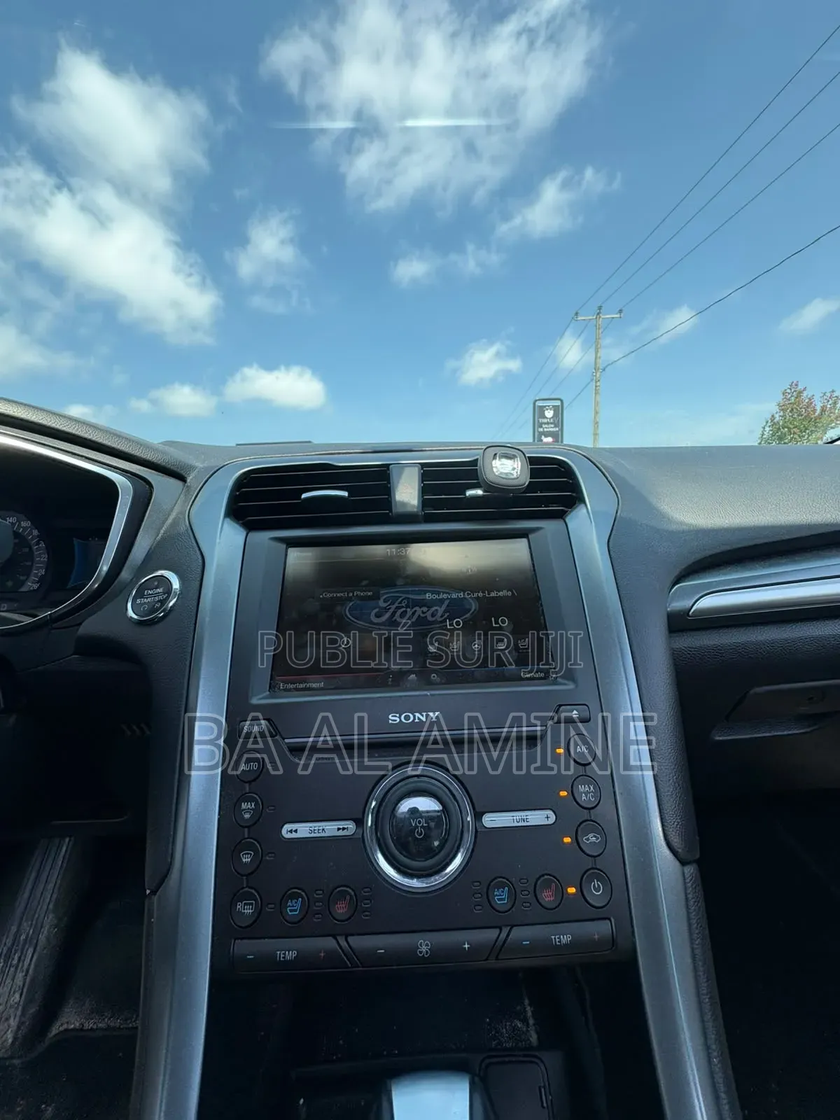 Ford Fusion 2017 Bleu