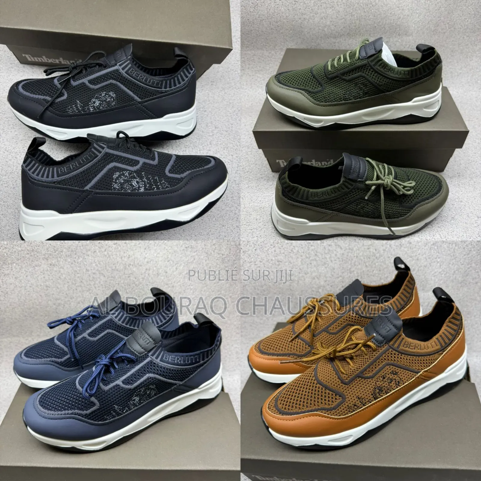 Baskets Berluti Shadow – Élégance Confort Urbain