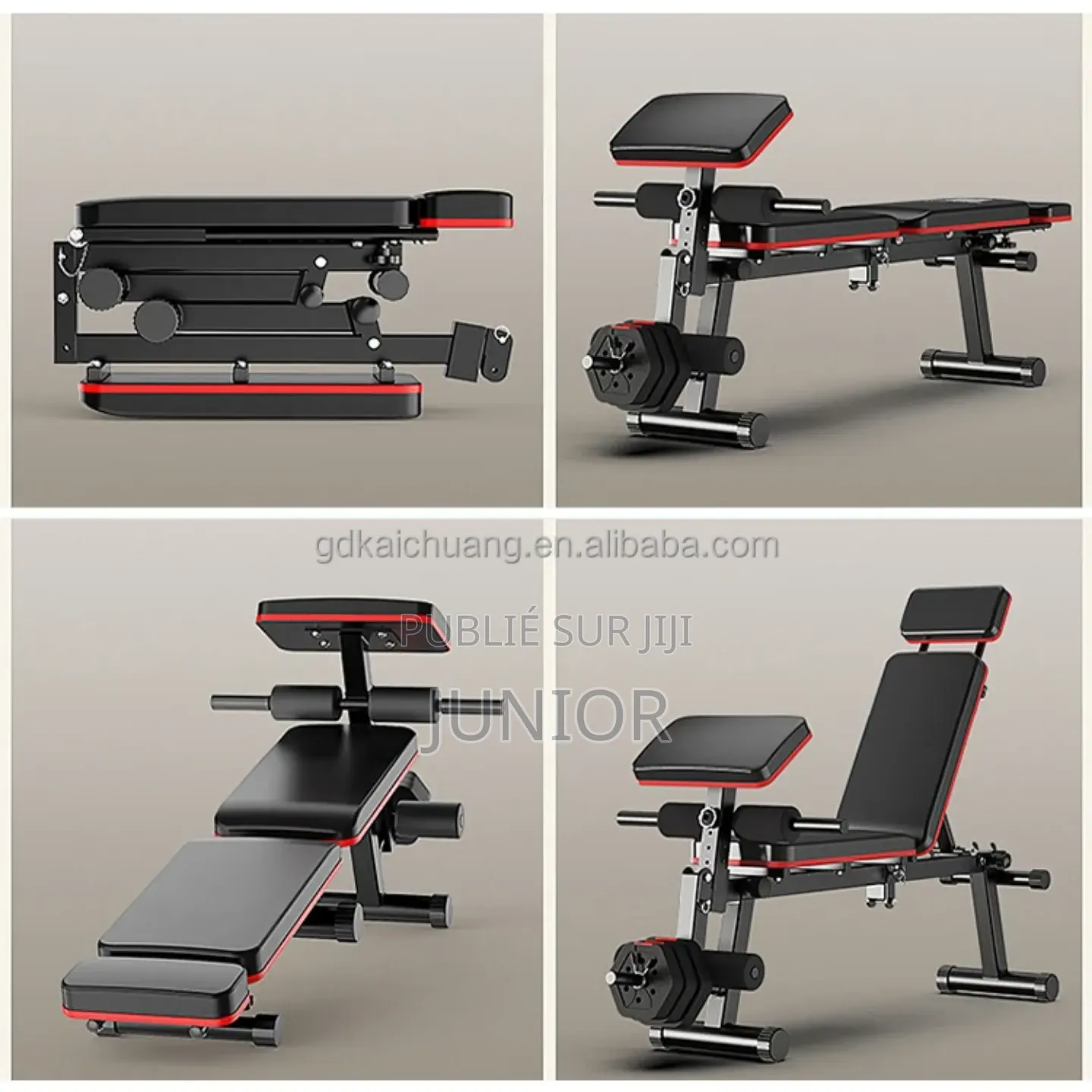 Banc De Musculation Multifonction Réglable – Renforcez Vos Jambes
