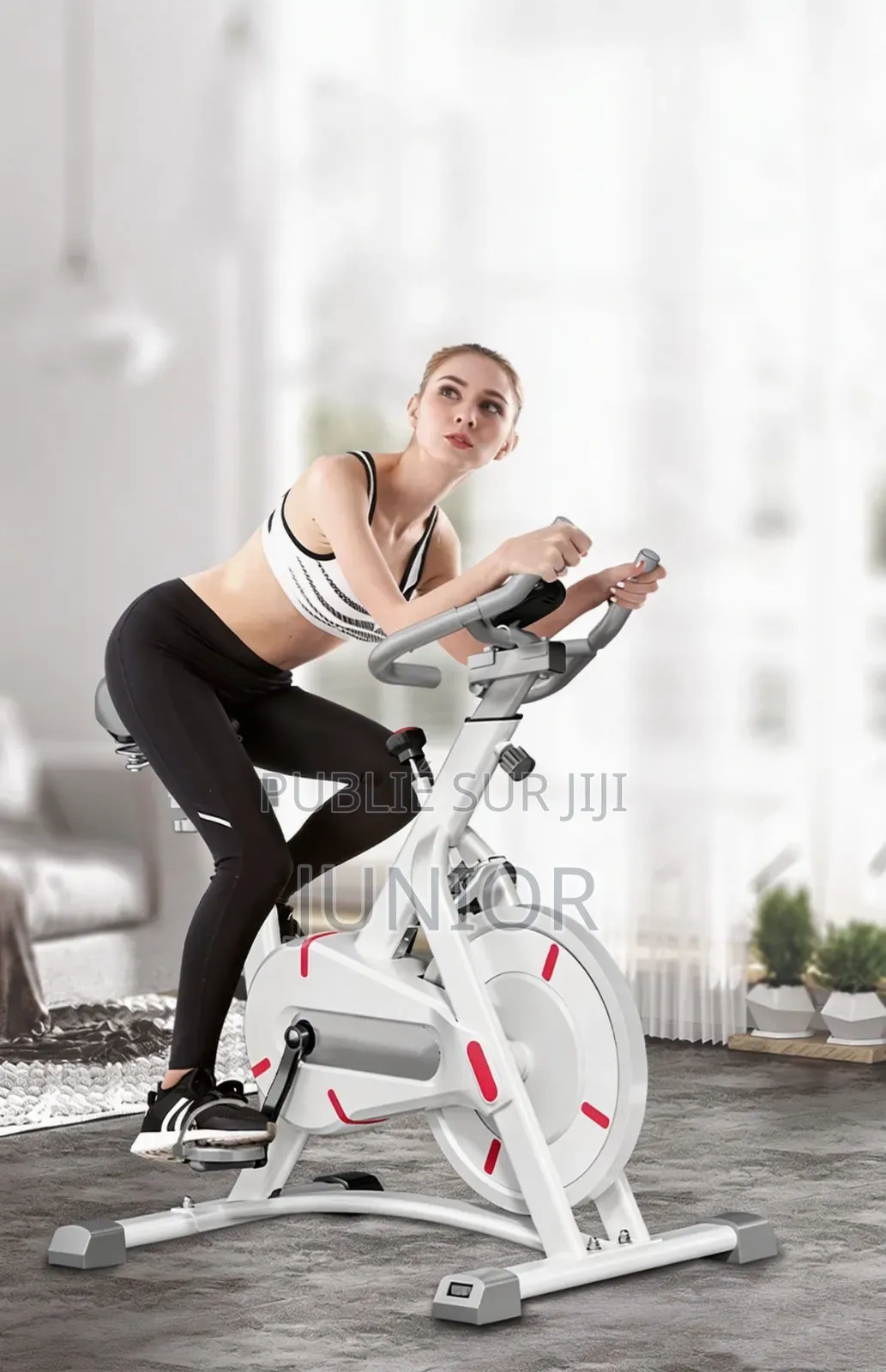 Vélo D’Appartement Avec Capteur De Fréquence Cardiaque