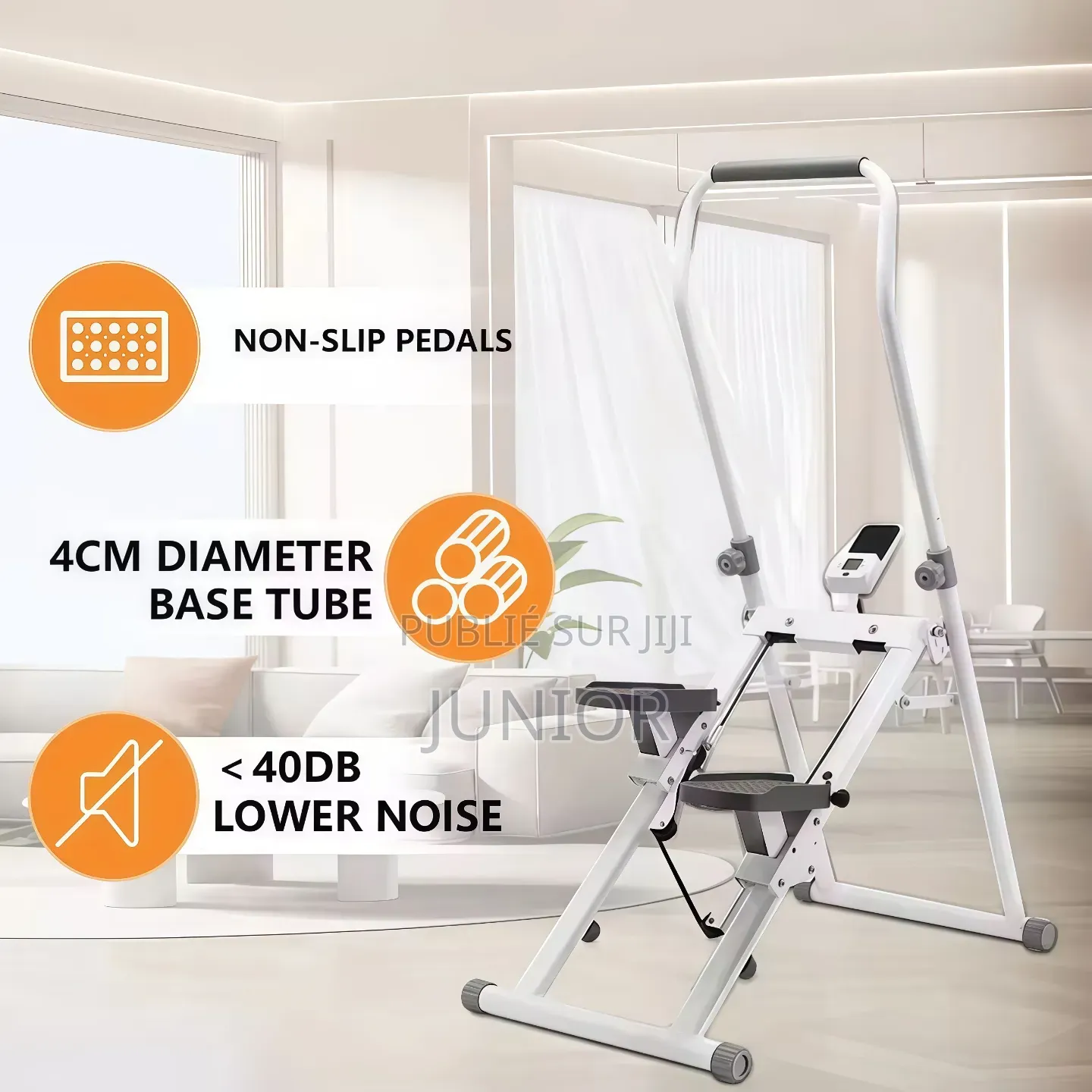 Stepper Fitness Pliable, L’Appareil Idéal Pour S’Entraîner À La Maison