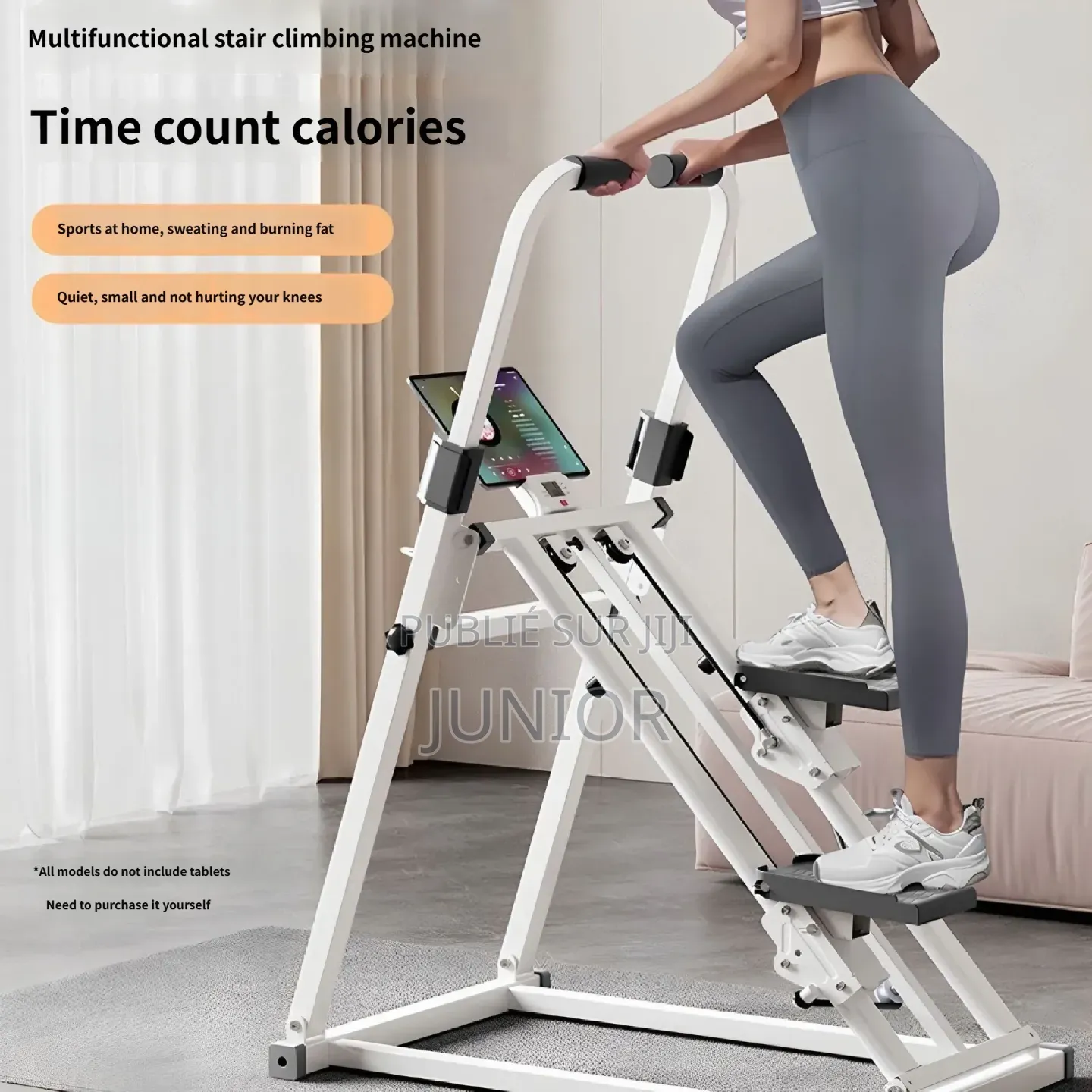 Stepper Fitness Pliable, L’Appareil Idéal Pour S’Entraîner À La Maison