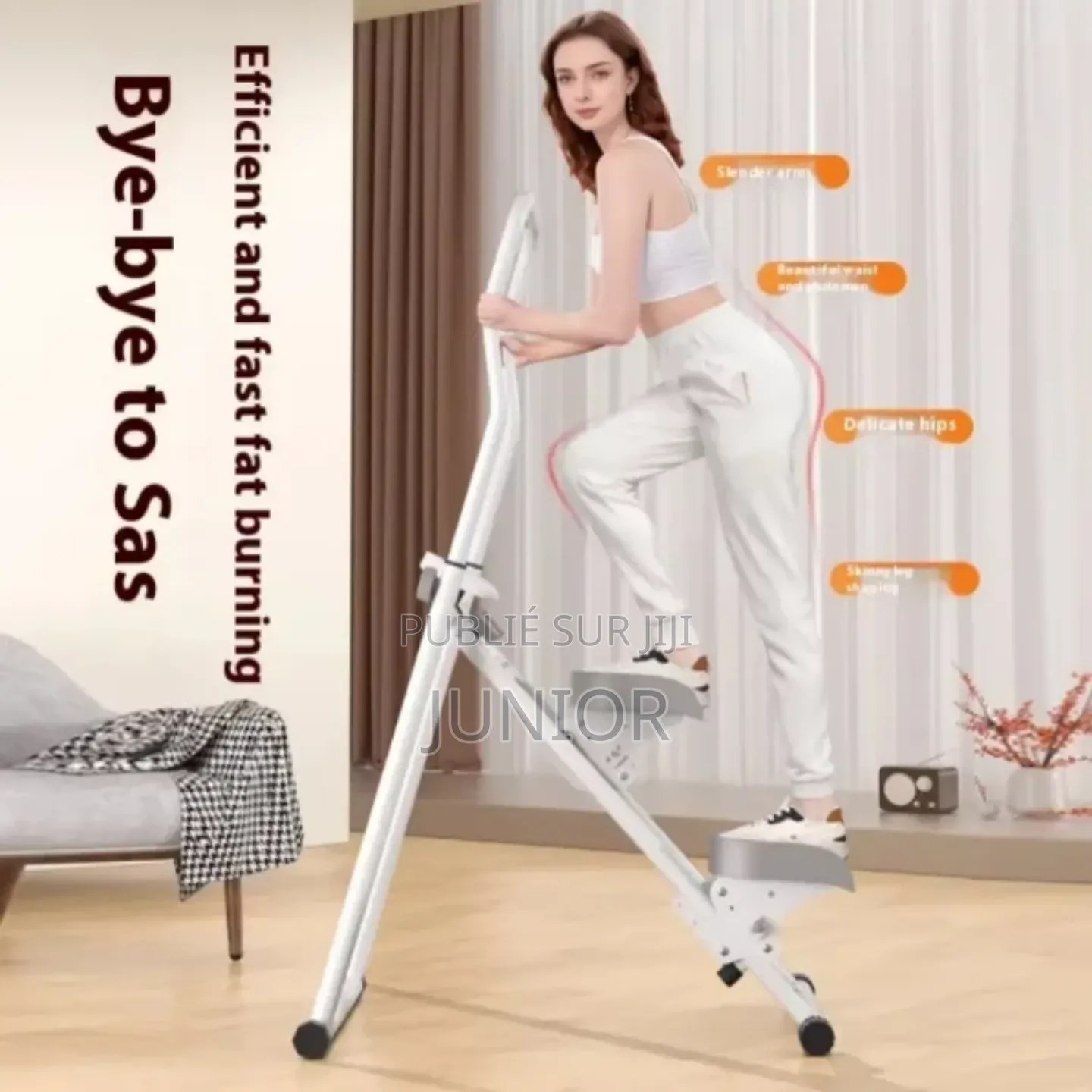 Stepper Fitness Pliable, L’Appareil Idéal Pour S’Entraîner À La Maison