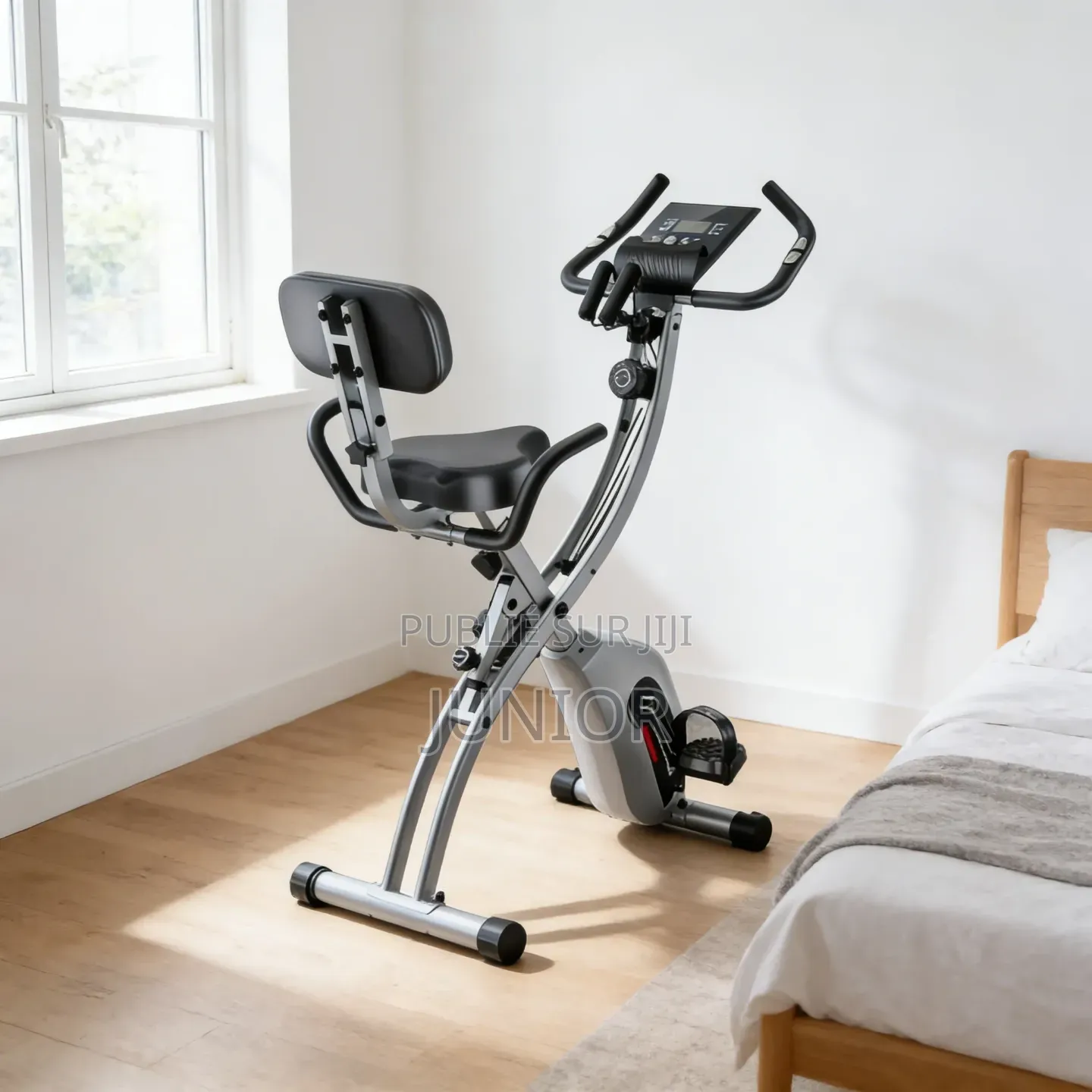 Vélo D’Appartement Pliable Avec Écran LCD Multifonction