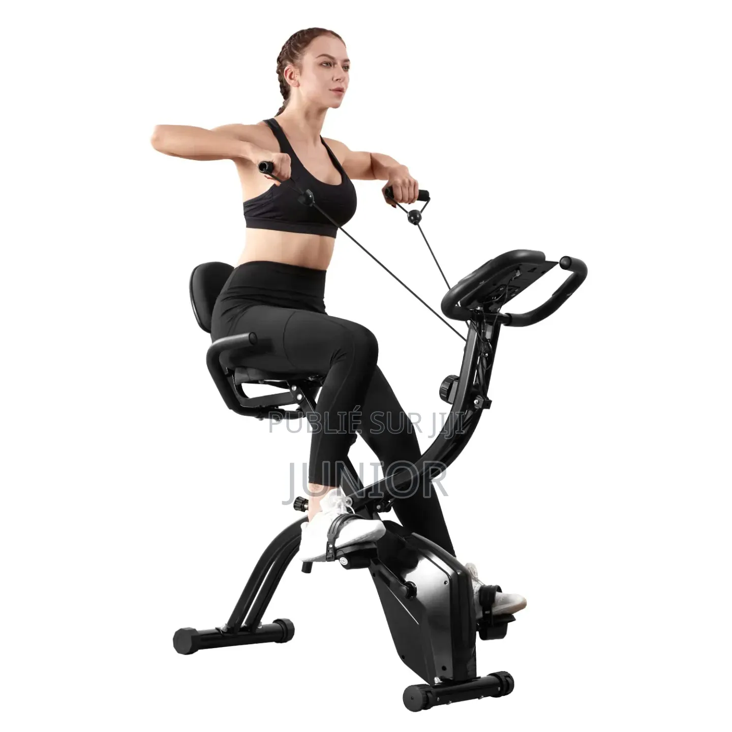 Vélo D’Appartement Pliable Avec Écran LCD Multifonction
