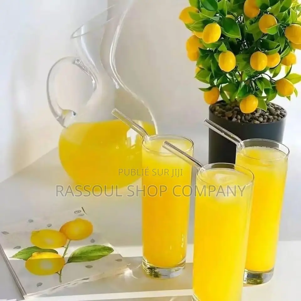 Tasse Long Drink Lourd 6 Pièces Prix:2000f Contact Whatsapp