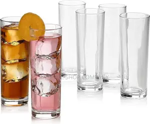 Tasse Long Drink Lourd 6 Pièces Prix:2000f Contact Whatsapp