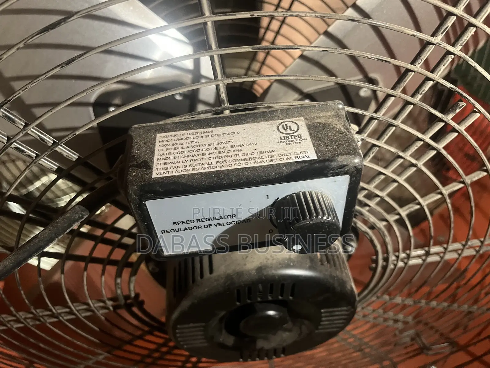 Ventilateur Industriel Pro Commercial Electric | Puissant Et Mobile