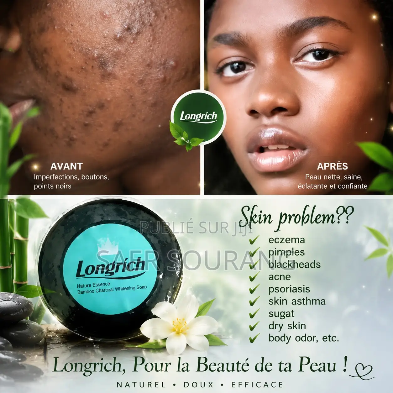 Longrish- 100% Naturel