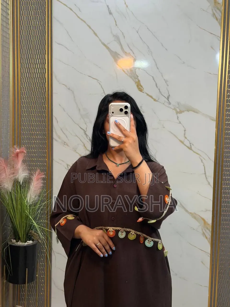 Robe Marocaine 3/4 en Lin