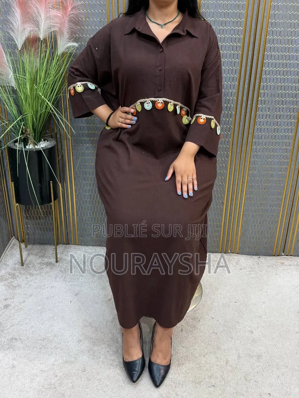 Robe Marocaine 3/4 en Lin