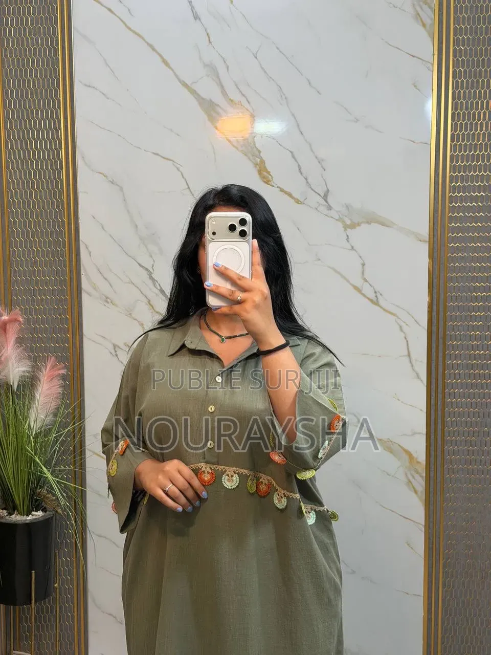 Robe Marocaine 3/4 en Lin